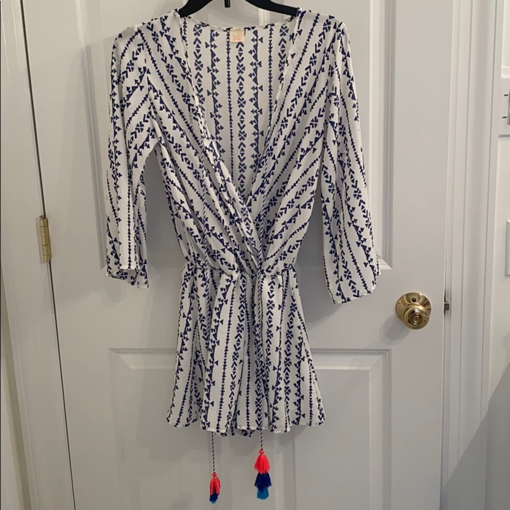 Beach cover up/romper